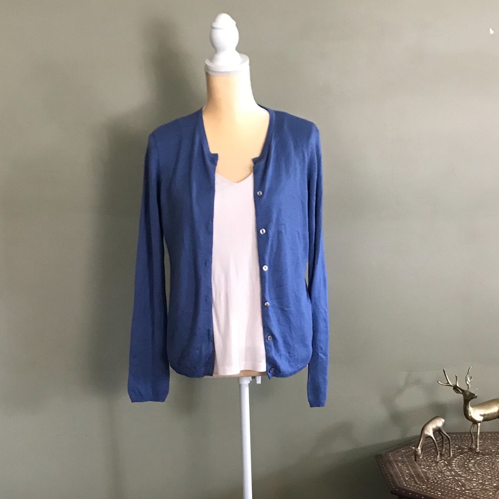 Silk Cashmere Blend Saks Fifth Avenue Cardigan